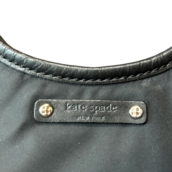 Kate Spade Black Nylon Hobo Shoulder Bag - Picture 3 of 7